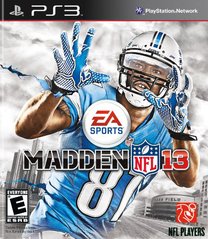 PS3: MADDEN NFL 13 (NM) (COMPLETE)